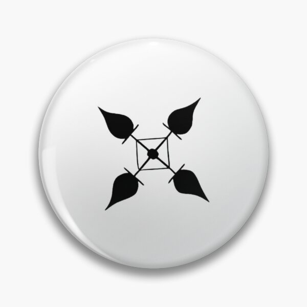Item preview, Cursed aura target seal vector with pointed shapes designed and sold by JohnnyFive8.