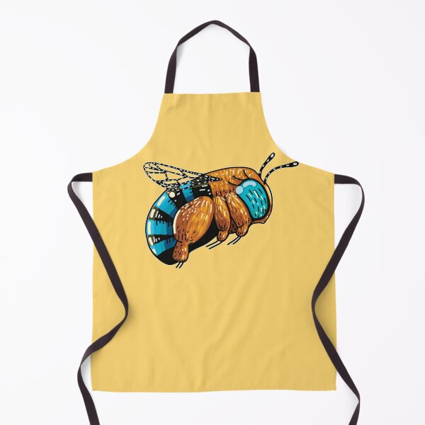 Item preview, Blue Banded Bee - Australian Native Bee designed and sold by Karin Taylor.
