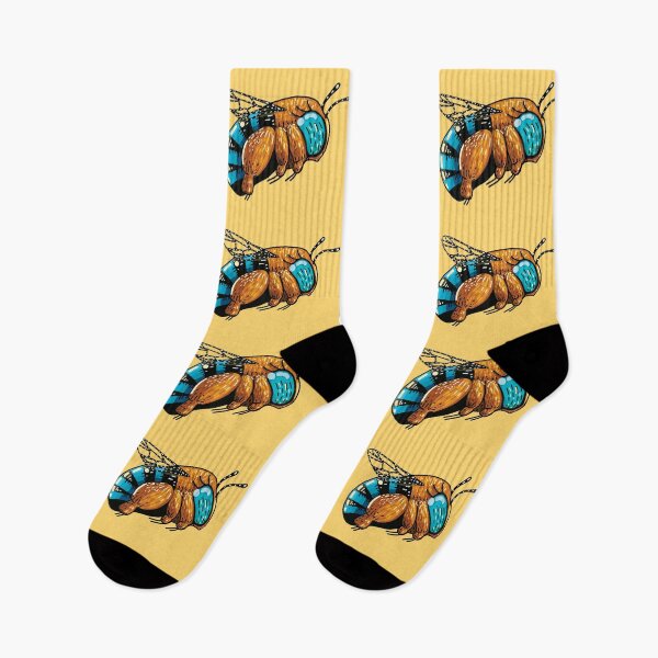 Item preview, Blue Banded Bee - Australian Native Bee designed and sold by Karin Taylor.