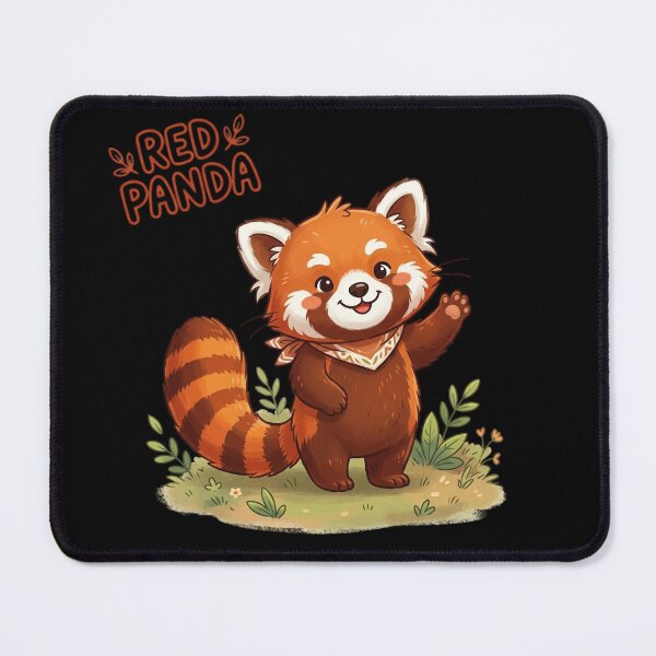 Item preview, Cartoon Style Red Panda Mascot and Character Design designed and sold by BareCanvass.