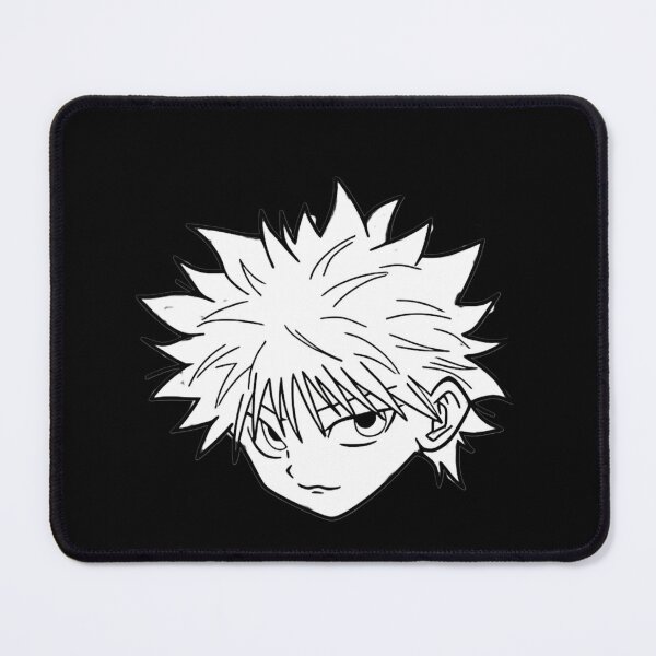 Item preview, Serious silver-haired assassin boy head icon portrait designed and sold by JohnnyFive8.