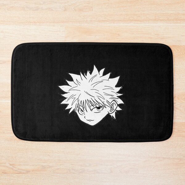 Item preview, Serious silver-haired assassin boy head icon portrait designed and sold by JohnnyFive8.