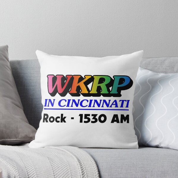 Item preview, WKRP In Cincinnati Rock 1530 AM Retro TV Show Logo designed and sold by Deviant Logic Design.