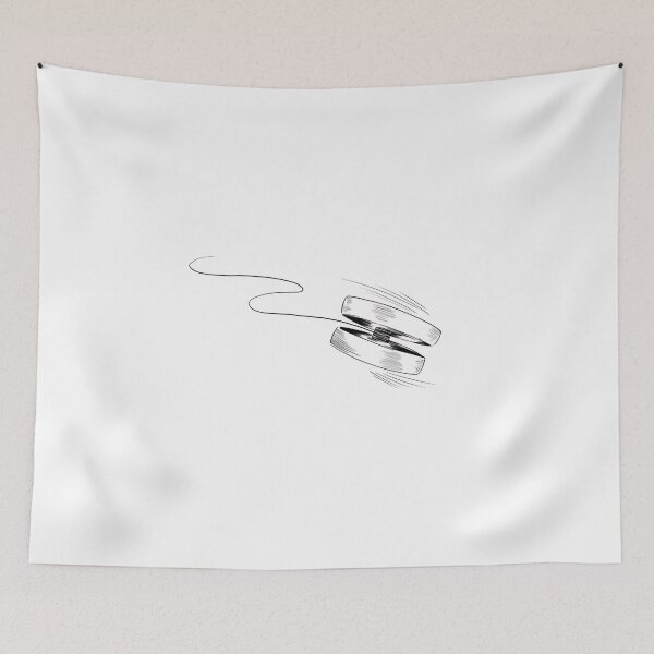 Item preview, Yo-yo giratorio, arma de batalla, sujeto a una cuerda larga. designed and sold by JohnnyFive8.