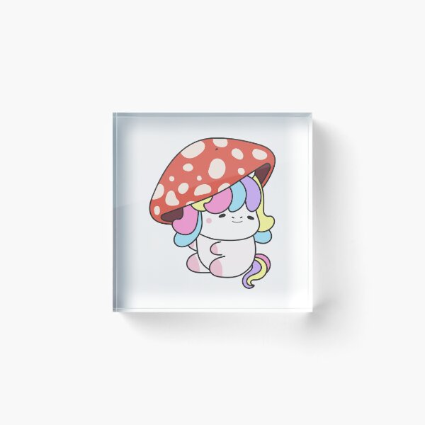 Item preview, Kawaii Mushroom Unicorn designed and sold by debbiebento.