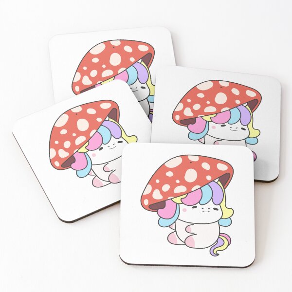 Item preview, Kawaii Mushroom Unicorn designed and sold by debbiebento.