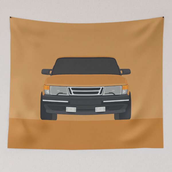 Item preview, Saab 900 Turbo aero - Vector drawing designed and sold by yohannlp.