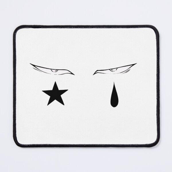 Item preview, Minimalist star and teardrop face markings symbol designed and sold by JohnnyFive8.