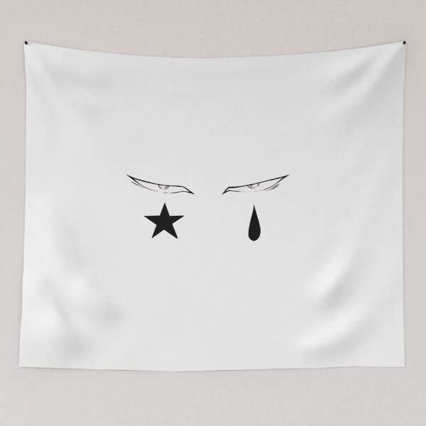Item preview, Minimalist star and teardrop face markings symbol designed and sold by JohnnyFive8.