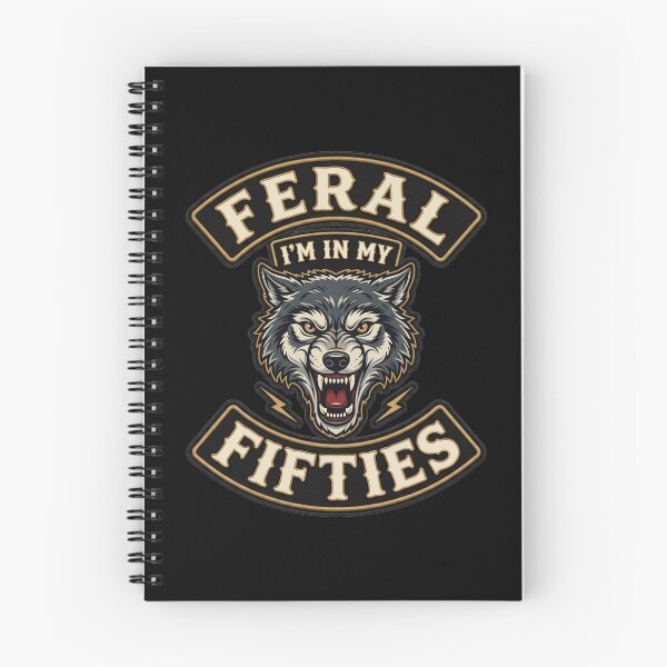 Item preview, Feral Fifties Outlaw Biker Club Patch Art designed and sold by Seeding Serendipity.