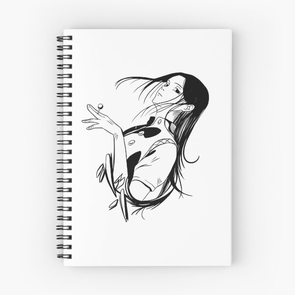 Item preview, Long-haired needle assassin manipulating small pins elegantly designed and sold by JohnnyFive8.