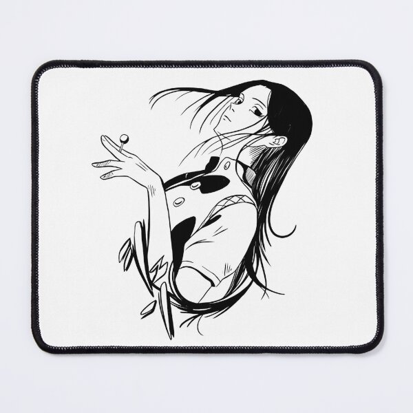 Item preview, Long-haired needle assassin manipulating small pins elegantly designed and sold by JohnnyFive8.