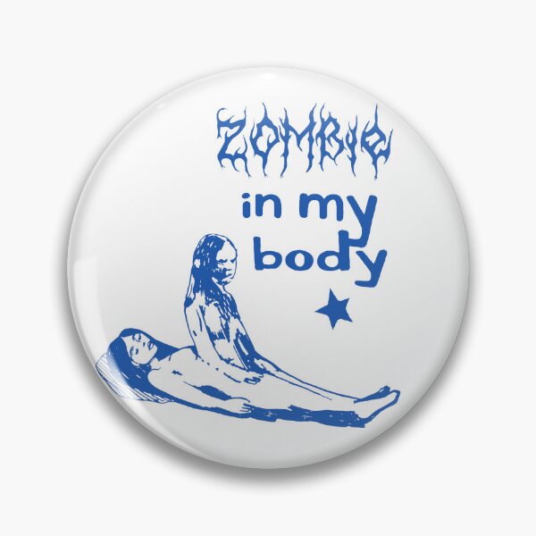 Item preview, Zombie In My Body from Maggots for Brains - BLUE designed and sold by izziesdoodless.