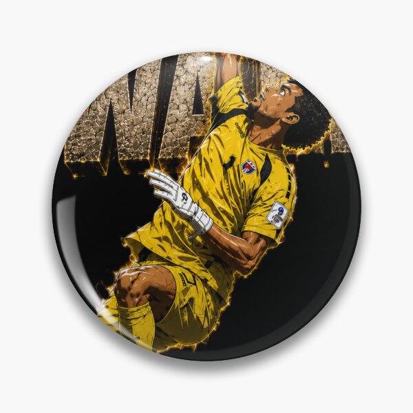 Item preview, Vozinha – The Great Wall | Epic Anime Goalkeeper Football Art designed and sold by The Comic Hub.