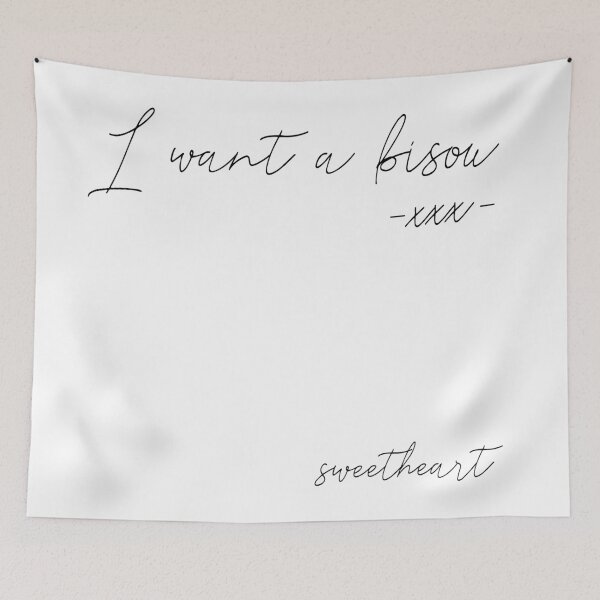 Item preview, I want a kiss (bisous) designed and sold by Antoine Marineau Bélanger.