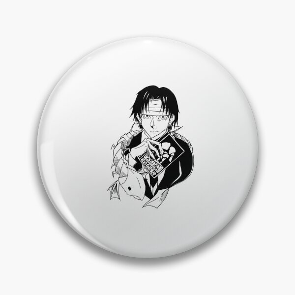 Item preview, Phantom Troupe leader holding an open cursed book designed and sold by JohnnyFive8.