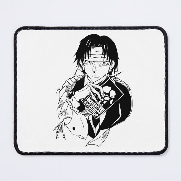 Item preview, Phantom Troupe leader holding an open cursed book designed and sold by JohnnyFive8.