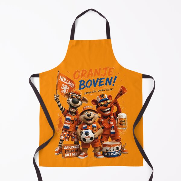 Item preview, Netherlands Soccer Fans Oranje Boven designed and sold by WabiSabiSjak.