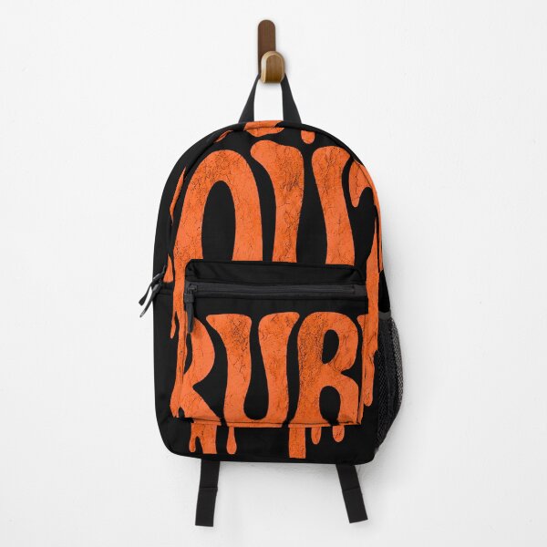 Item preview, Burn Out Retro Wavy Typography - Orange Melting Drippy Text Aesthetic designed and sold by saamessart.
