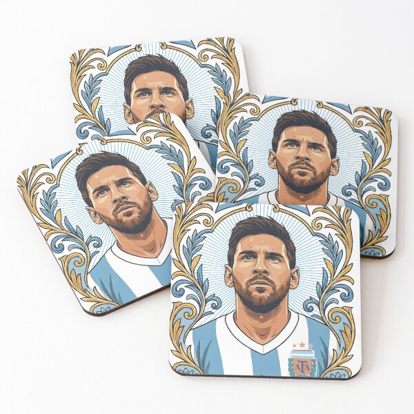 Item preview, Lionel Messi Argentina Football Legend - Ornate Portrait designed and sold by Furtivo Vzla.