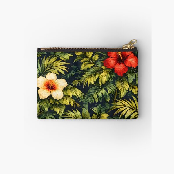 Item preview, Tropical Hibiscus Paradise Pattern | Hawaiian Floral Botanical Design designed and sold by Vexora Prints.