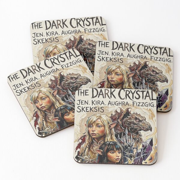 Item preview, A Quest to Heal the Shard – The Dark Crystal Fine Art Print designed and sold by Art's Diner.