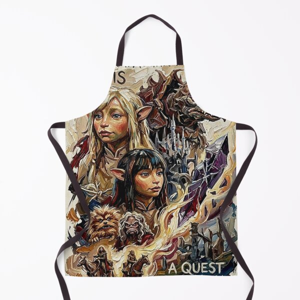 Item preview, A Quest to Heal the Shard – The Dark Crystal Fine Art Print designed and sold by Art's Diner.