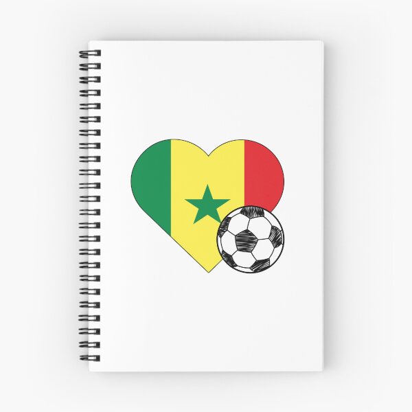 Item preview, Senegal Soccer Heart Design designed and sold by FinalScoreClub.