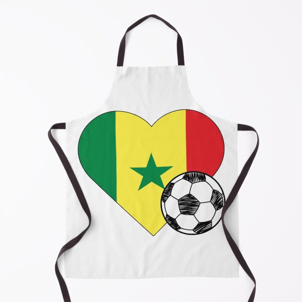 Item preview, Senegal Soccer Heart Design designed and sold by FinalScoreClub.