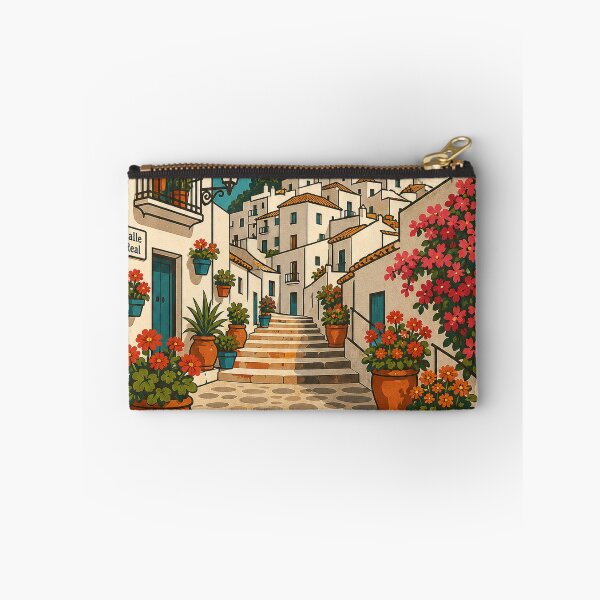 Item preview, Frigiliana Spain Travel Souvenir - Retro Illustration designed and sold by VisualArtsOasis.