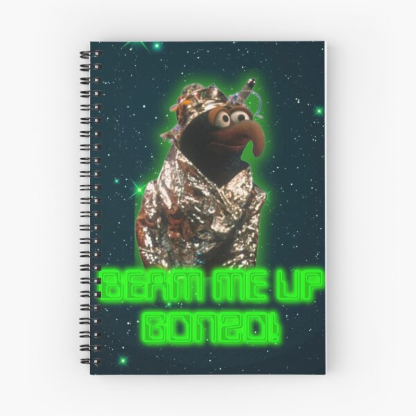 Item preview, Beam Me Up Gonzo - Tin Foil Hat Edition designed and sold by vaughanzo.
