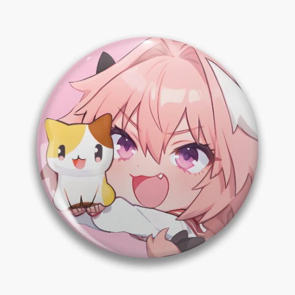 Item preview, Astolfo Chibi School Uniform #4 Kawaii Cat designed and sold by MikaseSan.