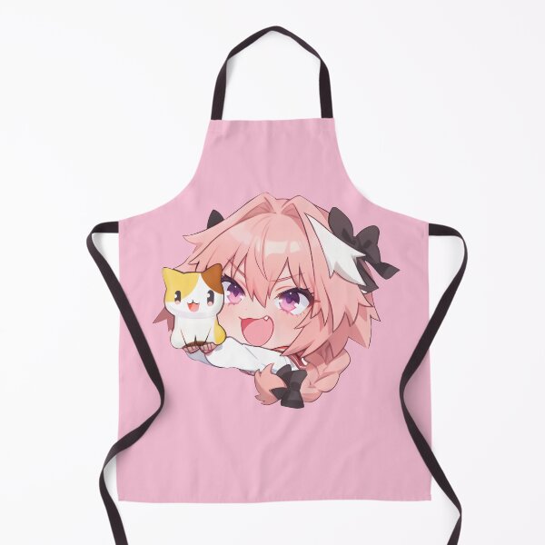 Item preview, Astolfo Chibi School Uniform #4 Kawaii Cat designed and sold by MikaseSan.