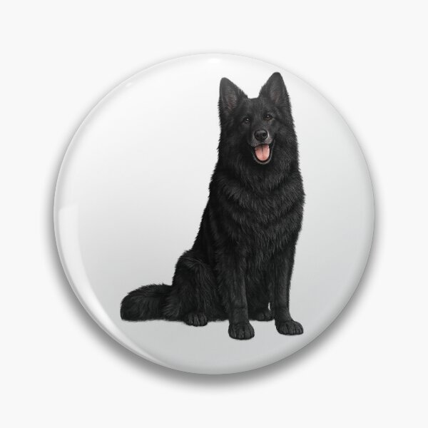 Item preview, Black Shiloh Shepherd dog  designed and sold by BackgroundND.