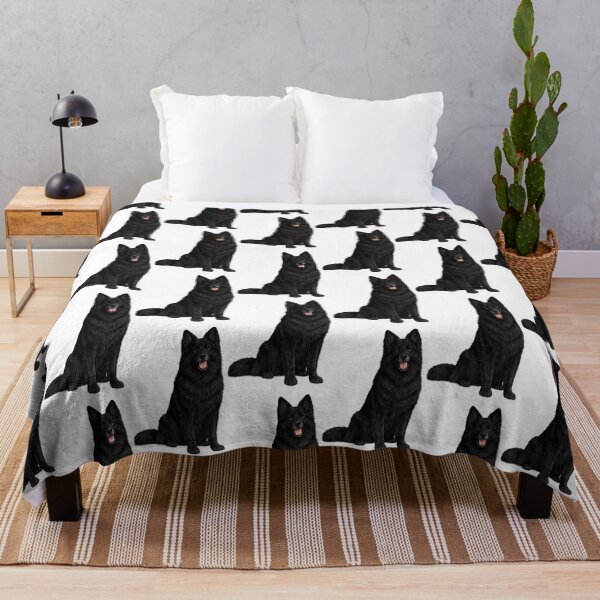 Item preview, Black Shiloh Shepherd dog designed and sold by BackgroundND.