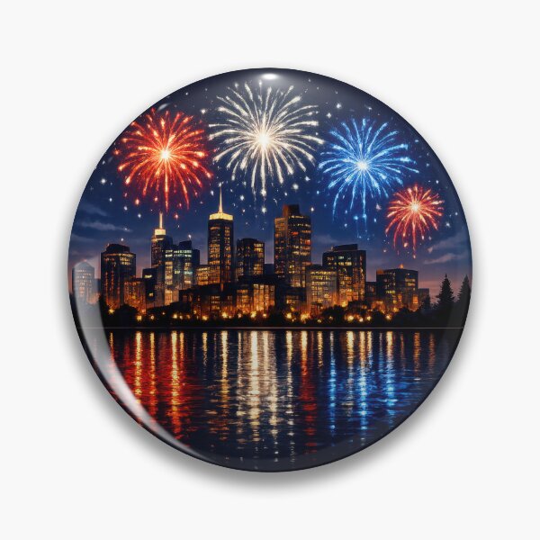 Item preview, 4th of July Night Reflection designed and sold by jgvisualarts.
