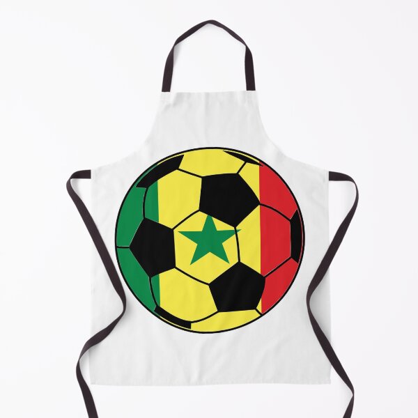 Item preview, Senegal Flag Soccer Ball designed and sold by FinalScoreClub.