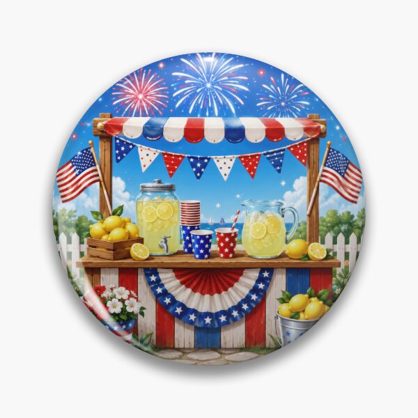 Item preview, 4th of July Summer Sticker designed and sold by jgvisualarts.
