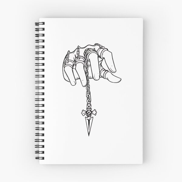 Item preview, Conjured chains wrapped around a clenched hand with a dagger tip designed and sold by JohnnyFive8.