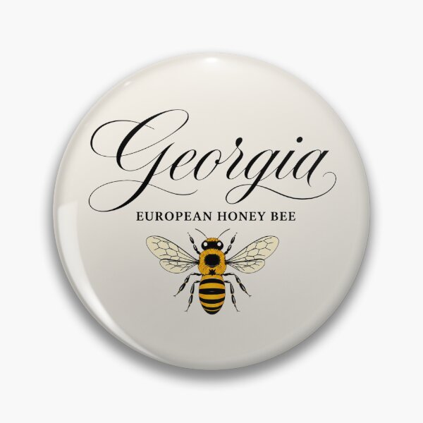 Item preview, Georgia European Honey Bee State Insect Poster designed and sold by The-Drip-Studio.