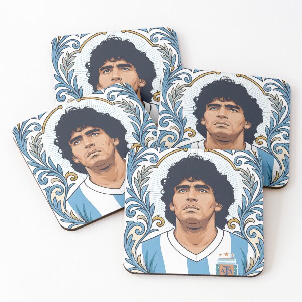 Item preview, Diego Maradona D10S - Vintage Argentina Football Legend Portrait designed and sold by Furtivo Vzla.