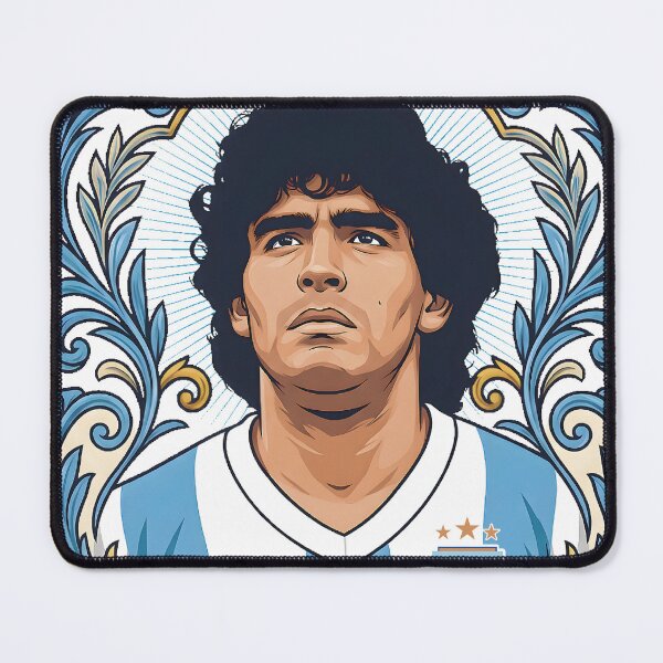 Item preview, Diego Maradona D10S - Vintage Argentina Football Legend Portrait designed and sold by Furtivo Vzla.