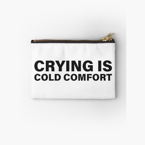 Item preview, Crying Is Cold Comfort — The Odyssey Quote (White Version) designed and sold by LiteraryRelics.