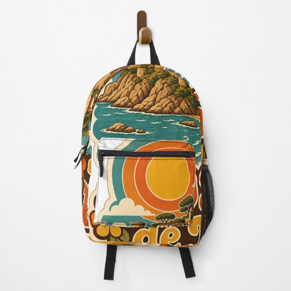 Item preview, Tossa de Mar Spain Travel Souvenir - Retro Illustration designed and sold by VisualArtsOasis.