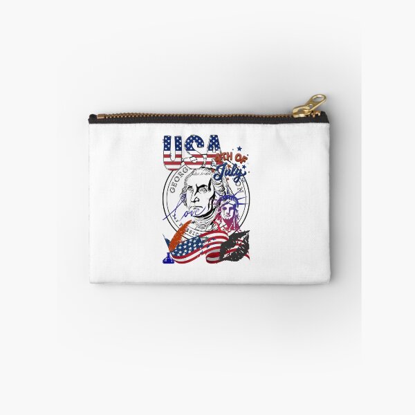Item preview, Love the USA George Washington Fourth of July  designed and sold by HeavenlyKiss.