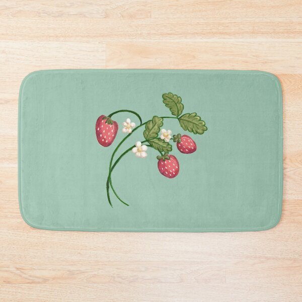 Item preview, Cute Crayon Strawberries designed and sold by Pixel & Petal Co..