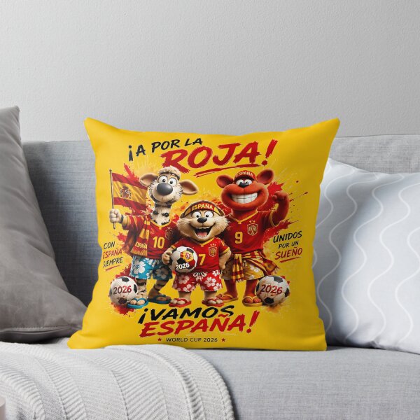 Item preview, La Roja Spain Soccer Supporters Vamos España designed and sold by WabiSabiSjak.
