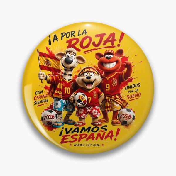 Item preview, Vamos España – Spain Soccer Fans 2026 designed and sold by WabiSabiSjak.