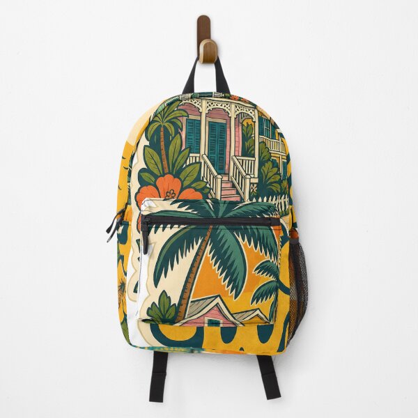 Item preview, Key West USA Travel Souvenir - Retro Illustration designed and sold by VisualArtsOasis.