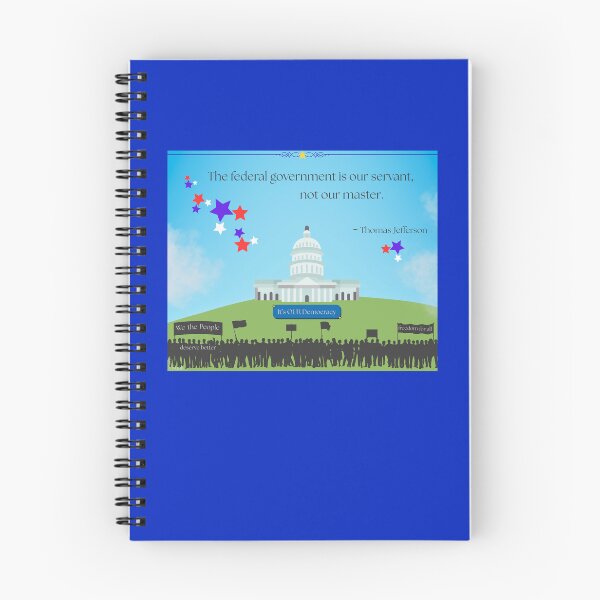 Item preview, Jefferson: Federal Government is Our Servant designed and sold by EJVisuals.